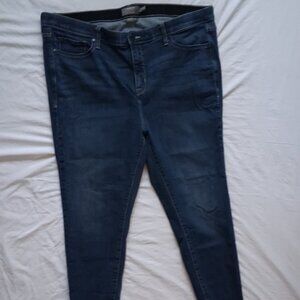 Jeans, Torrid, Women's, Dark Blue Jeans, 16S, Excellent